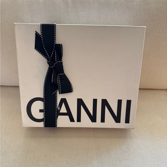 GANNI Ganache Croc Embossed Callie Boots - Picture 13 of 14